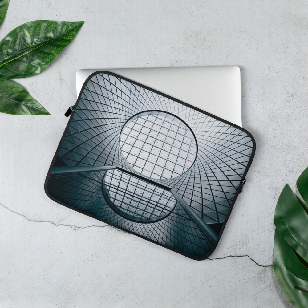Laptop Sleeve - Blue Geometry, for 13
