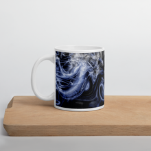 Load image into Gallery viewer, Mug - Burning Power 43 (blue-grey)
