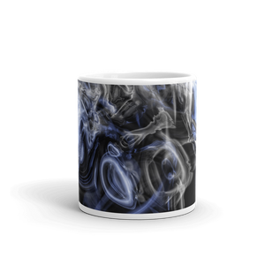Mug - Burning Power 43 (blue-grey)