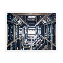 Load image into Gallery viewer, Framed poster - Space Station Corridor
